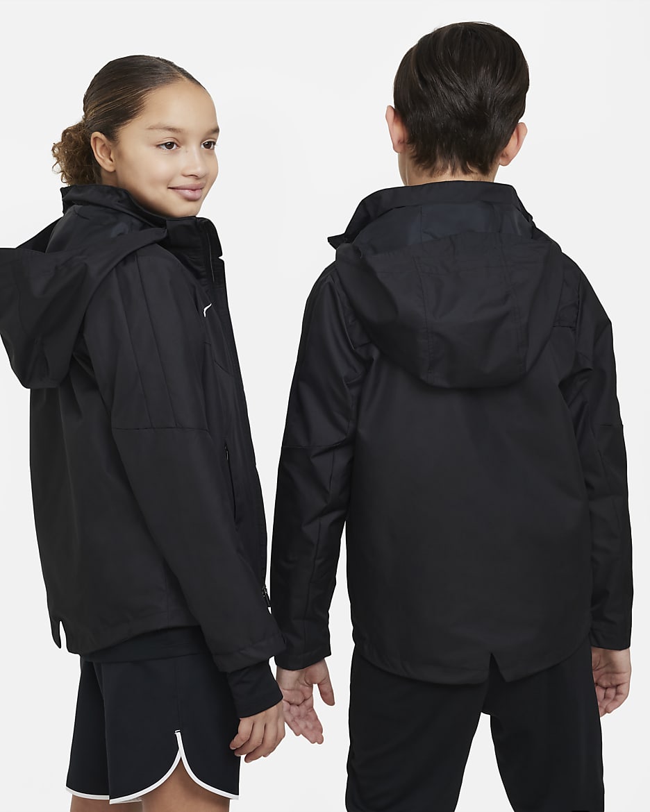 Nike Storm FIT Academy Older Kids Football Rain Jacket